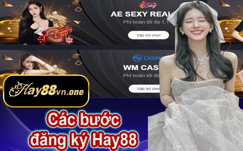 Các bước đăng ký Hay88